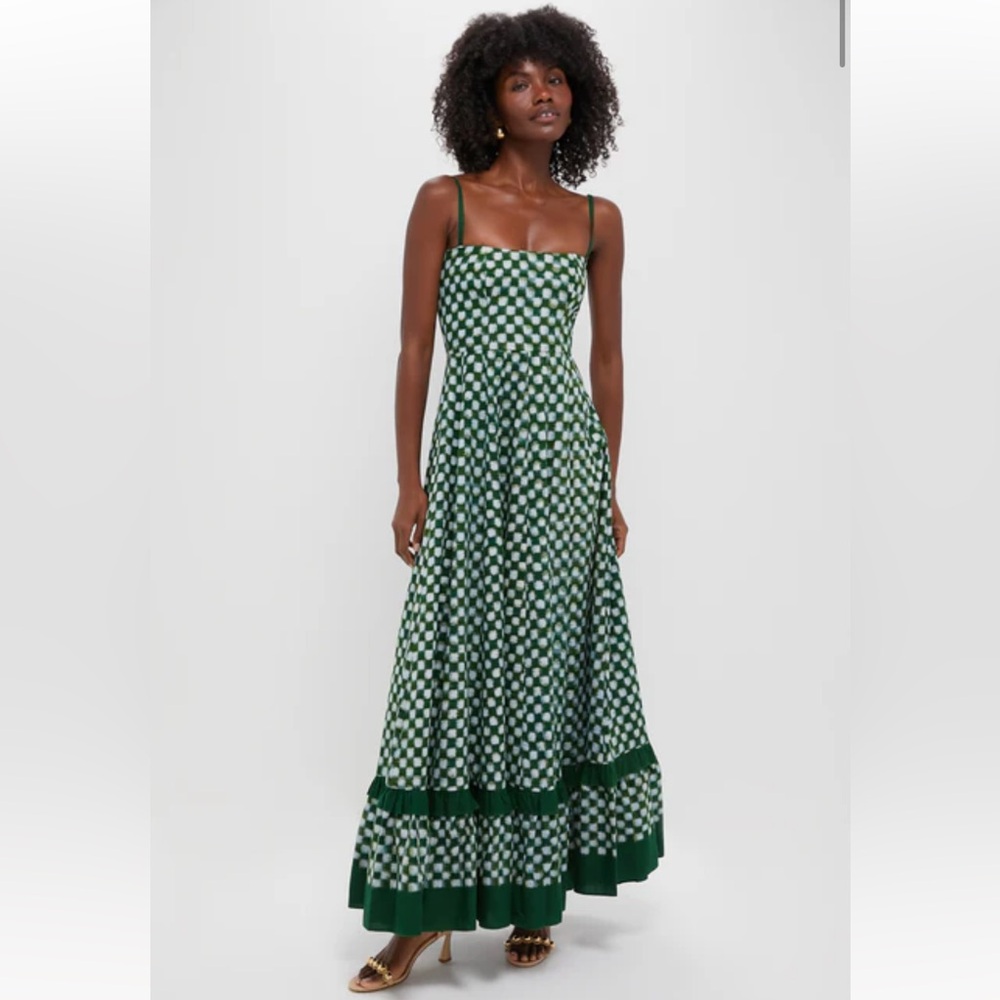 DE CASTRO CHECKMATE DRESS